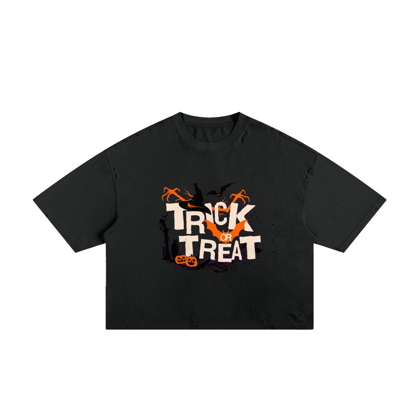 Classic Frayed Boxy Tee