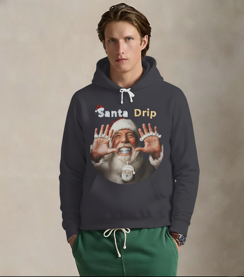 Santa Christmas Hoodie.