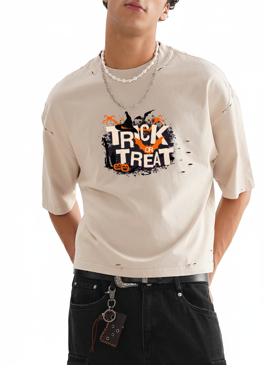 Classic Frayed Boxy Tee